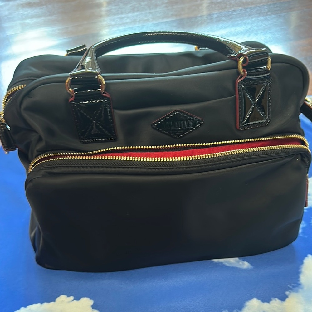 MZ Wallace Gramercy Satchl Bag with Durable Fabric